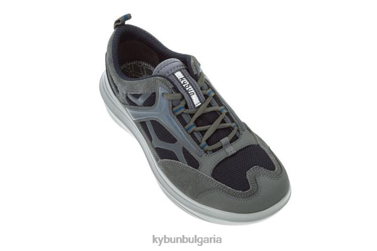 kybun qatar - мъже сърсее kybun T284V139 обувки сиво-синьо